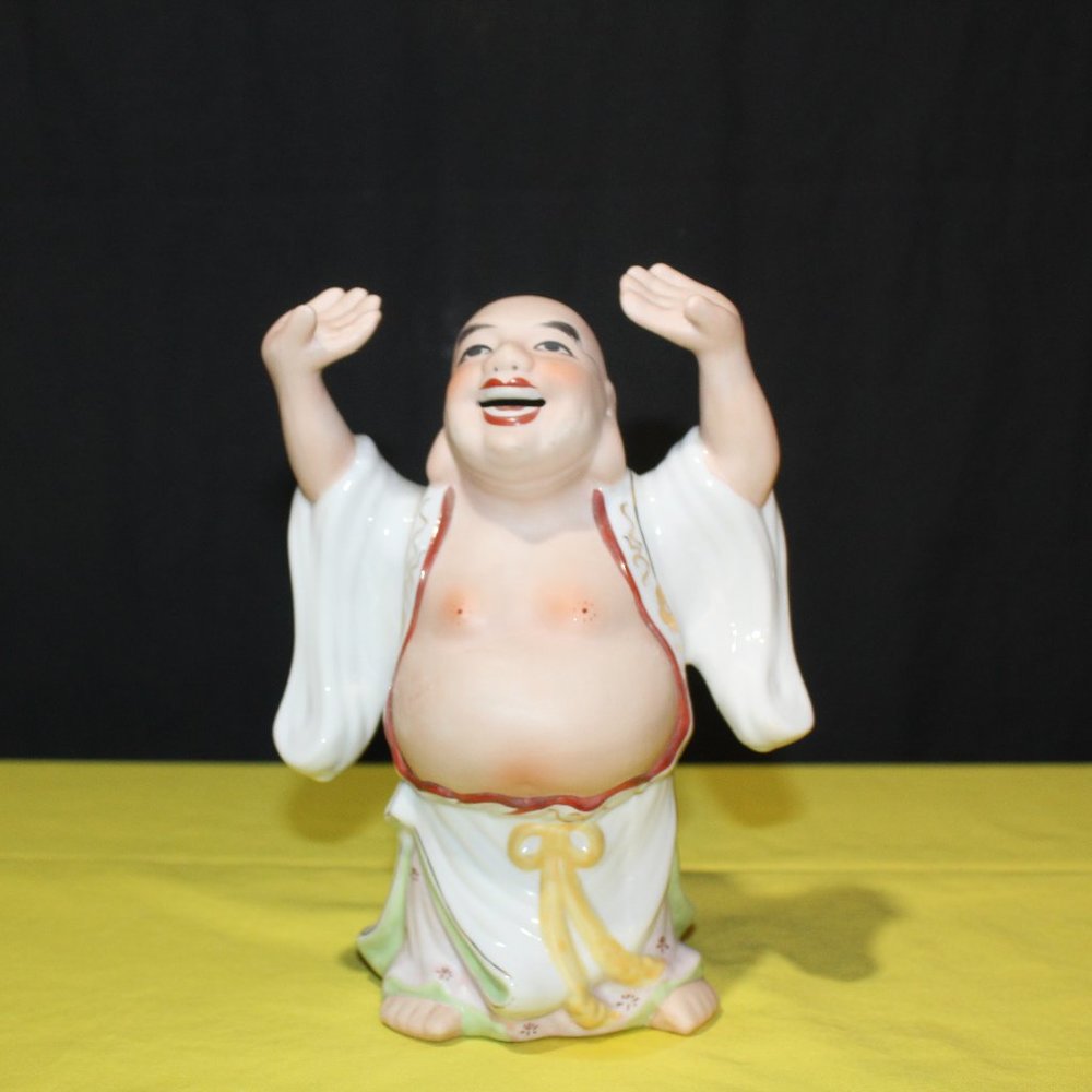 Porcelain Standing Buddha Statue